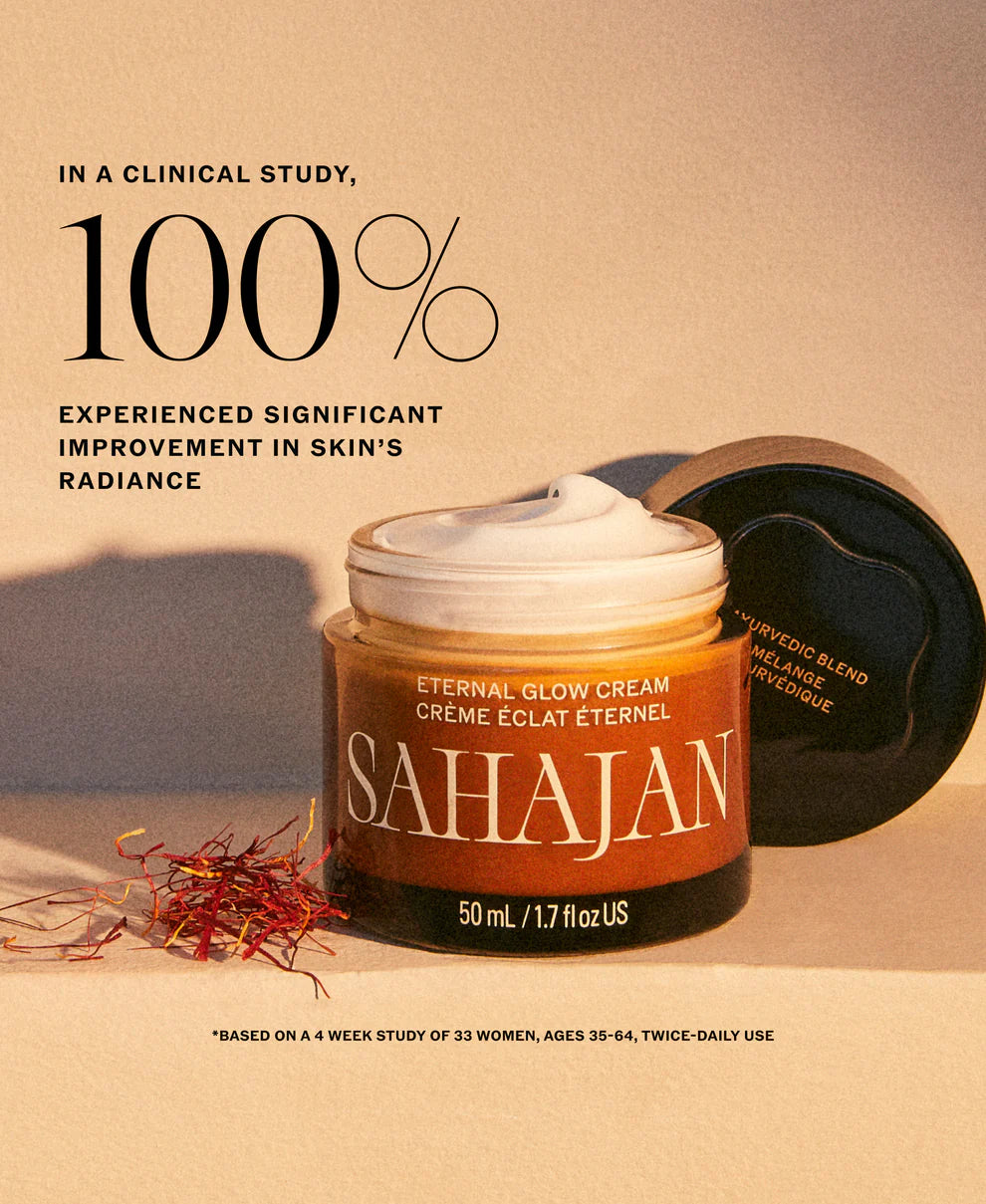 NOUVEAUTÉ crème éclat éternel Sahajān au backuchiol et safran