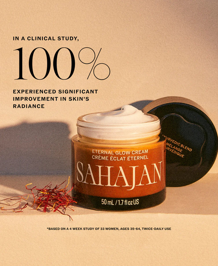 NOUVEAUTÉ crème éclat éternel Sahajān au backuchiol et safran
