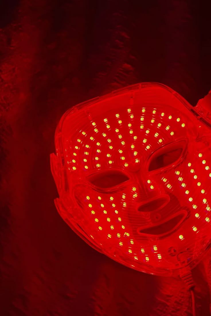 Masque LED rouge, bleu & infrarouge Kala