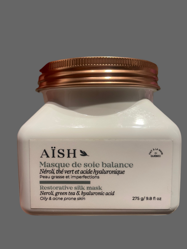 NOUVEAUTÉ Masque à la soie & néroli peaux mixtes ou grasses Maison Aïsh