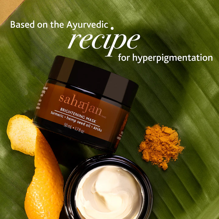 MASQUE EXFOLIANT enzymatique AU CURCUMA SAHĀJAN