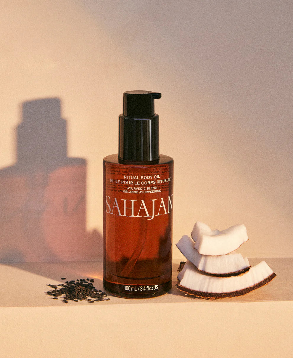 HUILE CORPORELLE AYURVÉDIQUE Sahājan