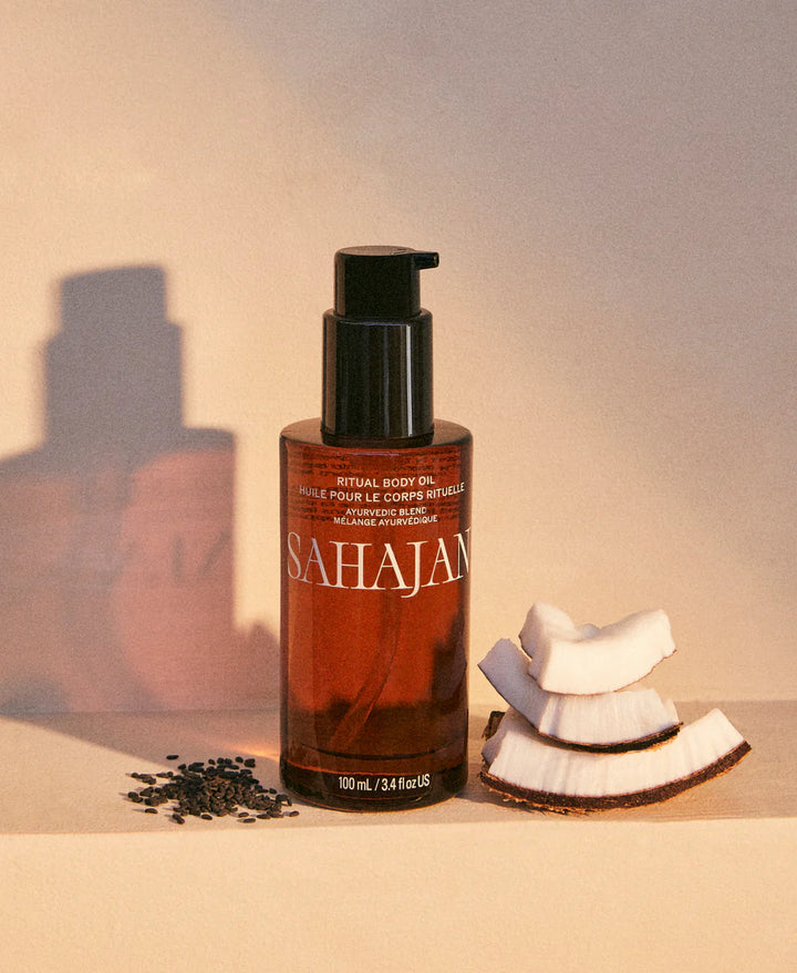 HUILE CORPORELLE AYURVÉDIQUE Sahājan