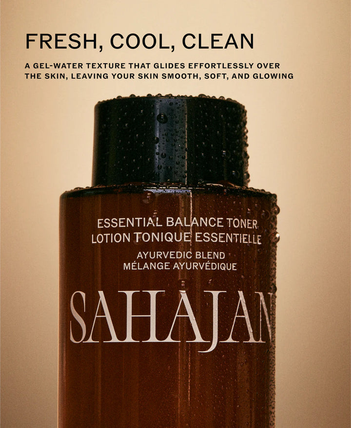 Lotion tonique équilibrante à la rose & aux AHA Sahājan