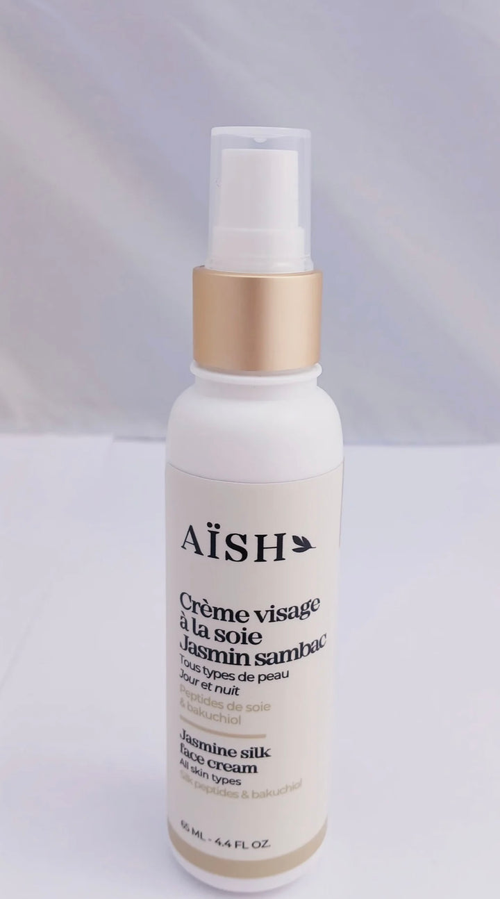 NOUVEAUTÉ Crème pour le visage à la soie & au jasmin Maison Aïsh