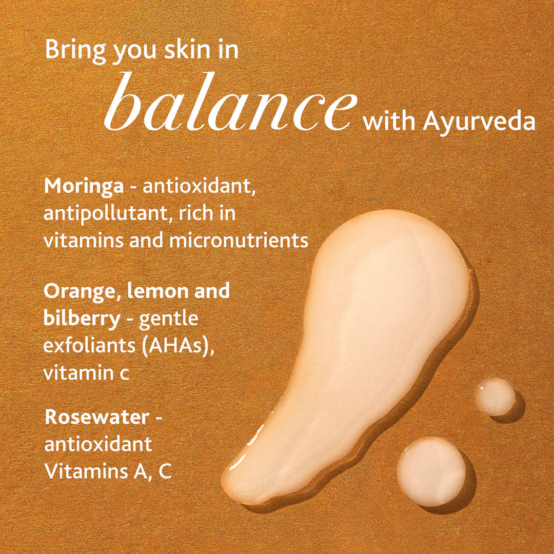 Lotion tonique équilibrante à la rose & aux AHA Sahājan