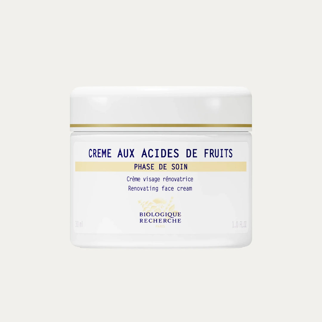 Crème aux acides de fruits visage rénovatrice Biologique recherche