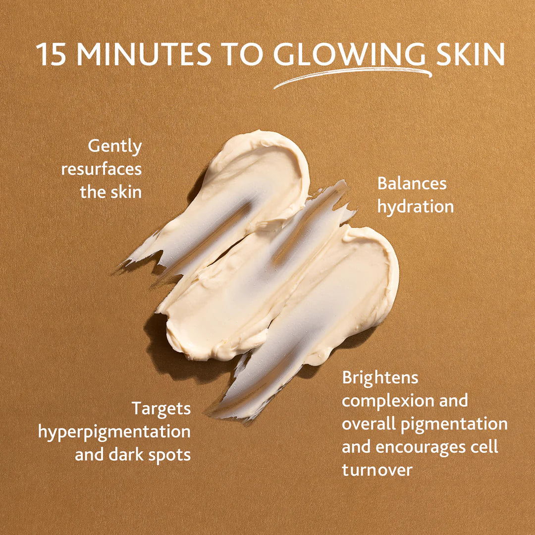 MASQUE EXFOLIANT enzymatique AU CURCUMA SAHĀJAN