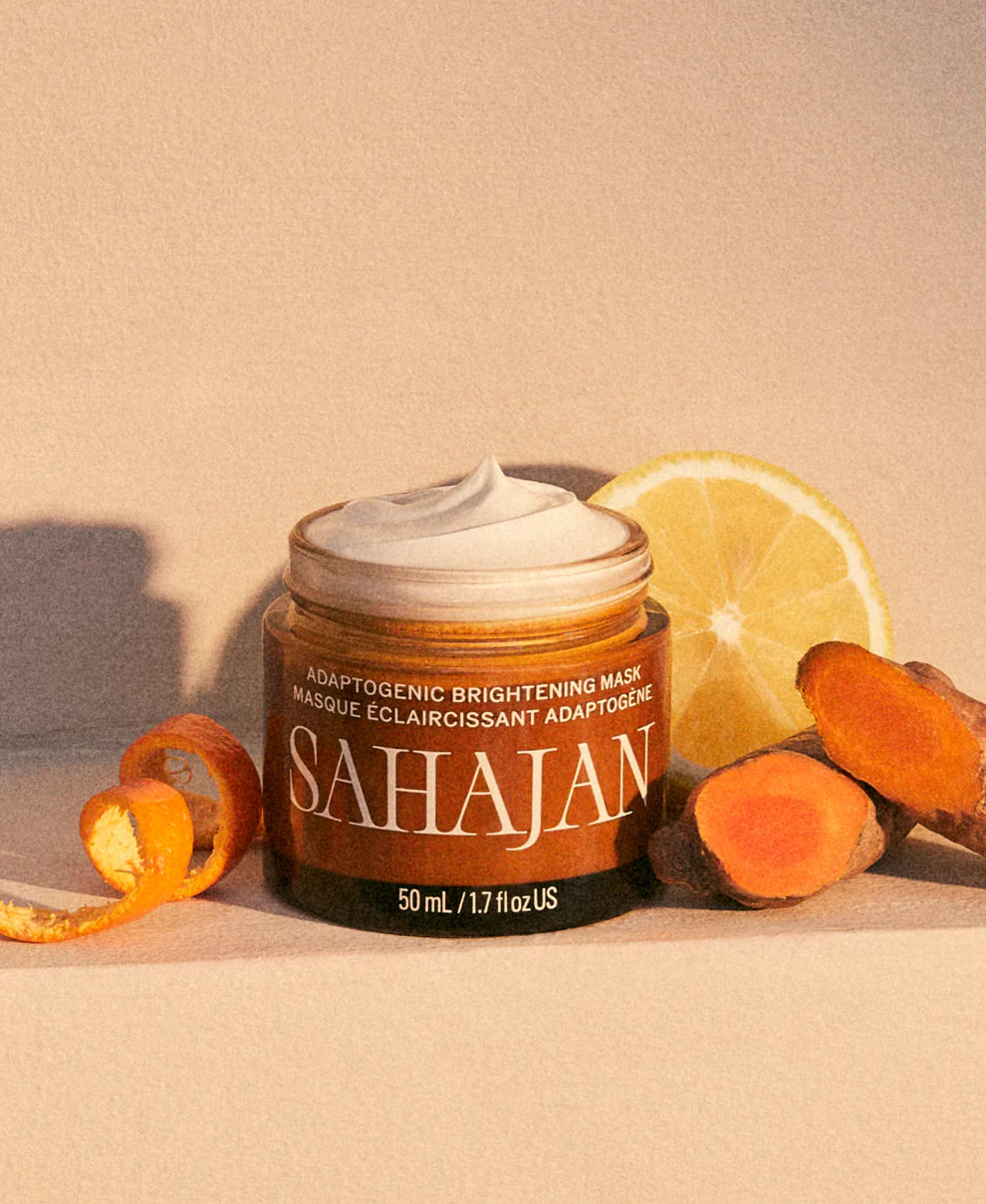 MASQUE EXFOLIANT enzymatique AU CURCUMA 2.0 SAHĀJAN