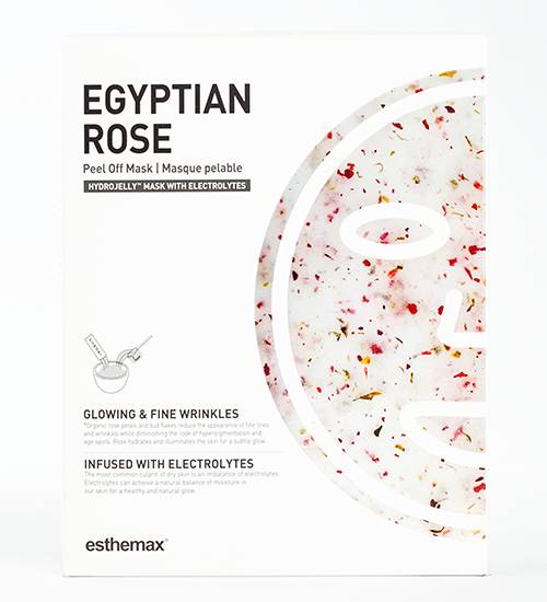Masques pelables hydro-gel à la rose égyptienne