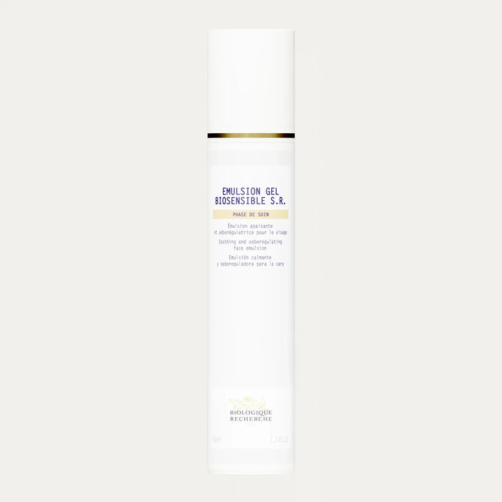 Émulsion gel biosensible S.R. apaisante et séborégulatrice pour le visage Biologique recherche