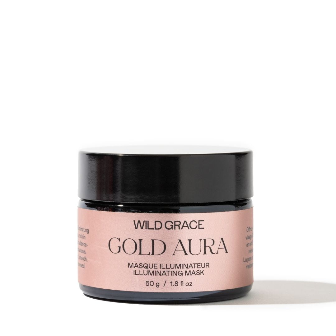 Masque Illuminateur et éclaircissant GOLD AURA WILD GRACE