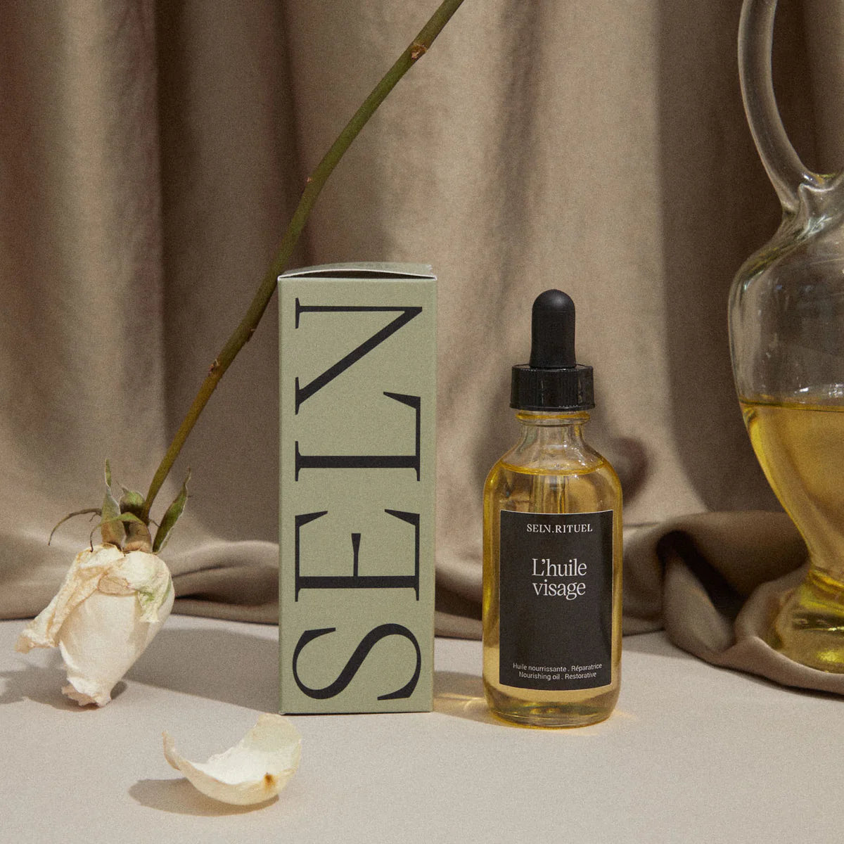 Huile visage selv rituel