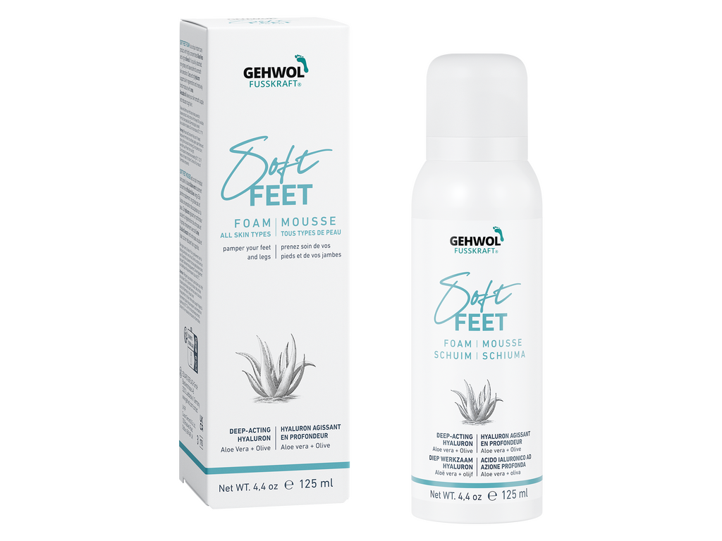 NOUVEAUTÉ mousse hydratante pour les pieds Gehwol
