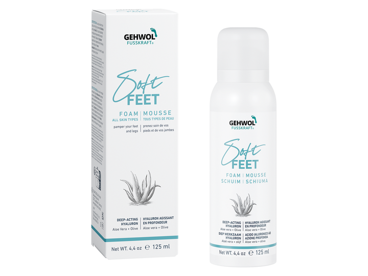 NOUVEAUTÉ mousse hydratante pour les pieds Gehwol
