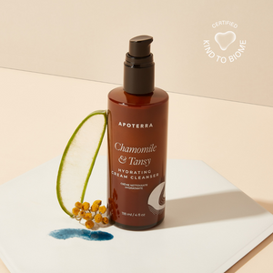 Crème nettoyante hydratante camomille & tanaisie bleue Apoterra