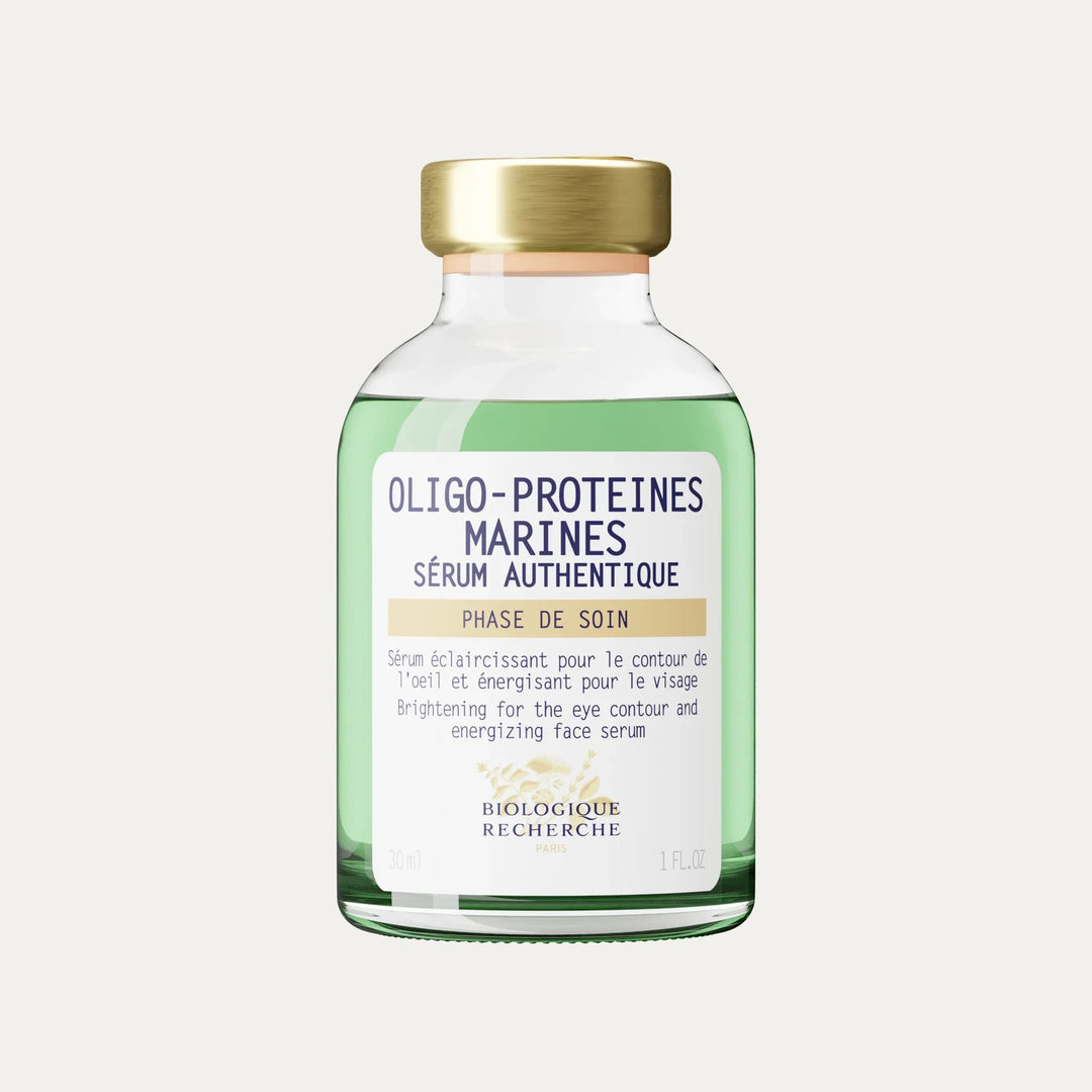 Oligo-protéines marines Sérum authentique anti-cernes et énergisant visage Biologique recherche
