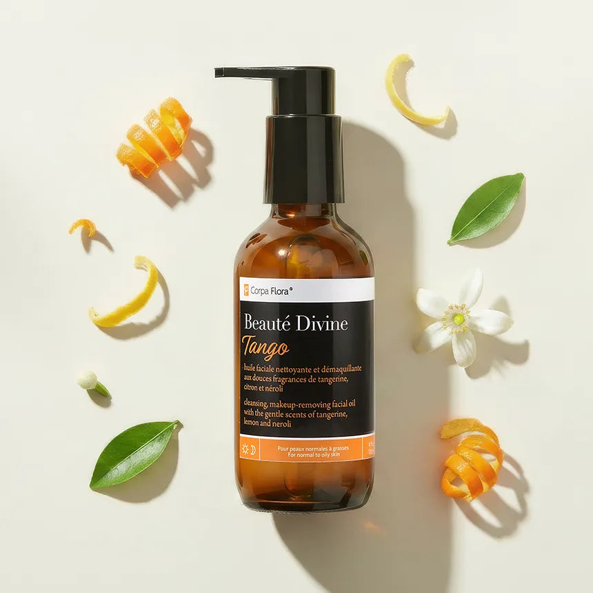 NOUVEAUTÉ Huile nettoyante Tango Corpa Flora, tangerine, citron & néroli