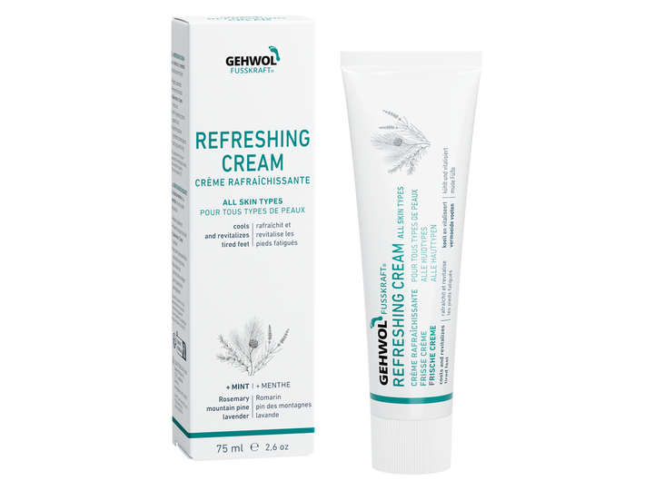 NOUVEAUTÉ Crème rafraîchissante pour les pieds & les jambes Gehwol