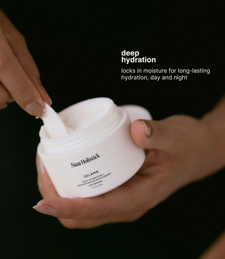 NOUVEAUTÉ crème hydratante aux céramides Selama Nusa Holistick