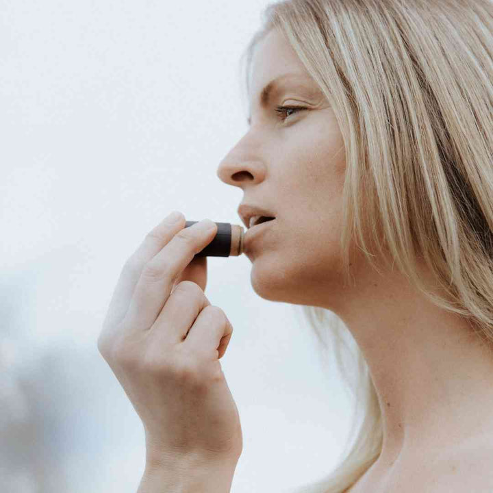 Lip butter. wild grace ultra-hydrating vegan lip balm. Cardamom-vanilla flavour.