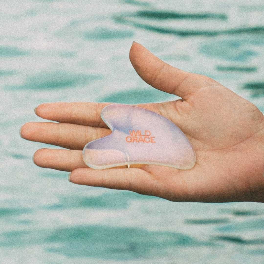 opal gua sha, opalite gua sha, WILD GRACE, facelift, montreal, holistic facial