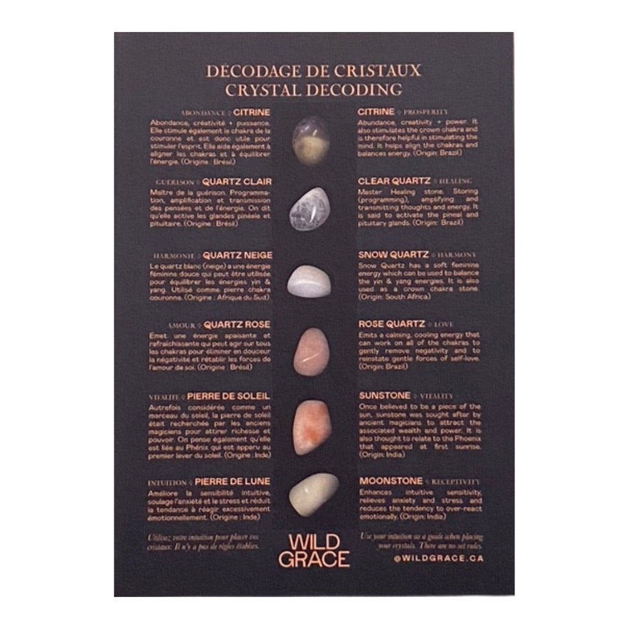 Crystal facial grid WILD GRACE
