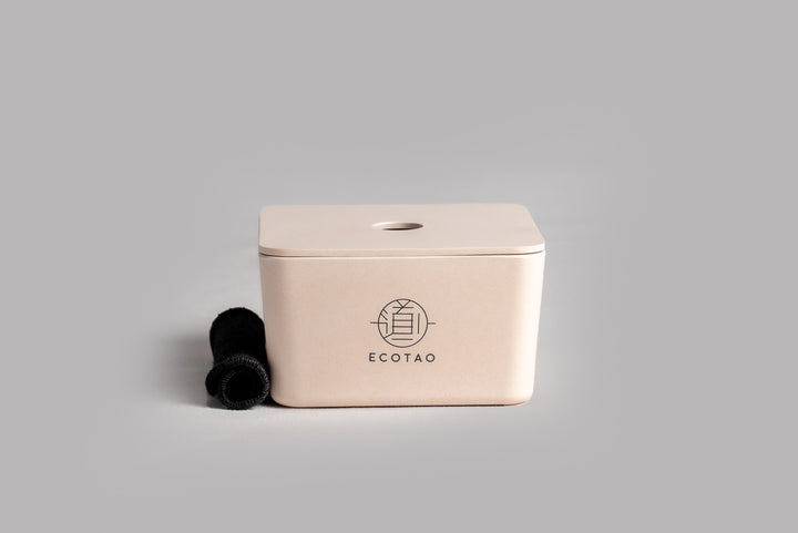 COFFRET BEAUTÉ AVEC 7 LINGETTES RÉUTILISABLES