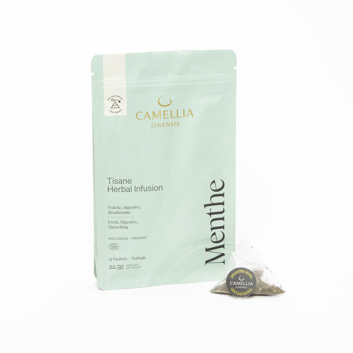 TISANE À LA MENTHE ÉGYPTIENNE BIOLOGIQUE
