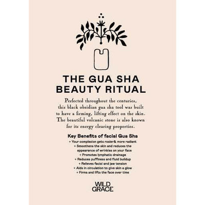 gua sha, how to use a gus sha tool, a step by step gua sha method, black obsidian, face lifting, beauty tool