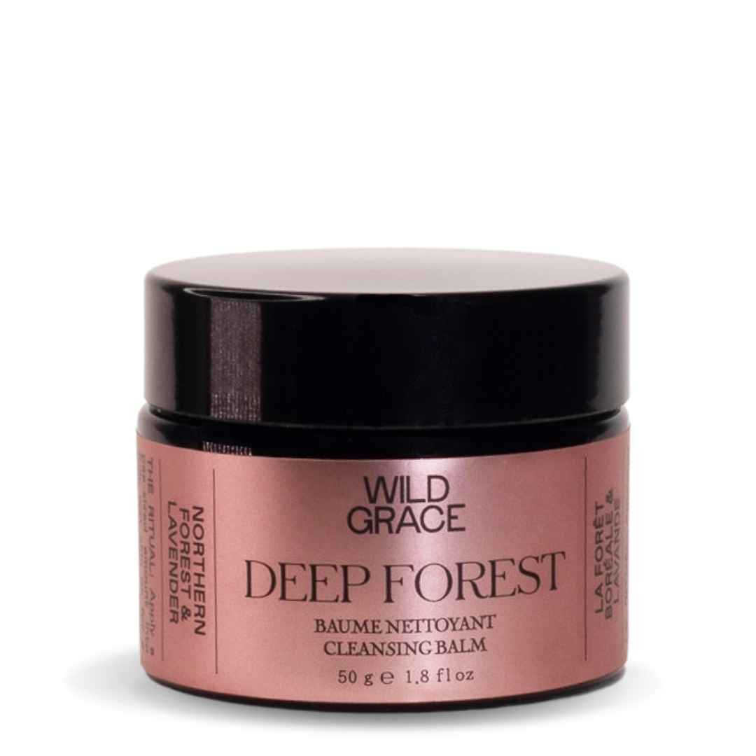 WILD GRACE deep forest cleansing balm. Made in Montreal, Quebec.