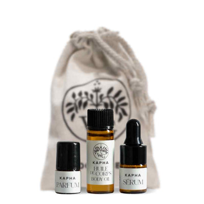 WILD GRACE mini Kapha beauty products. Handcrafted in Montreal.