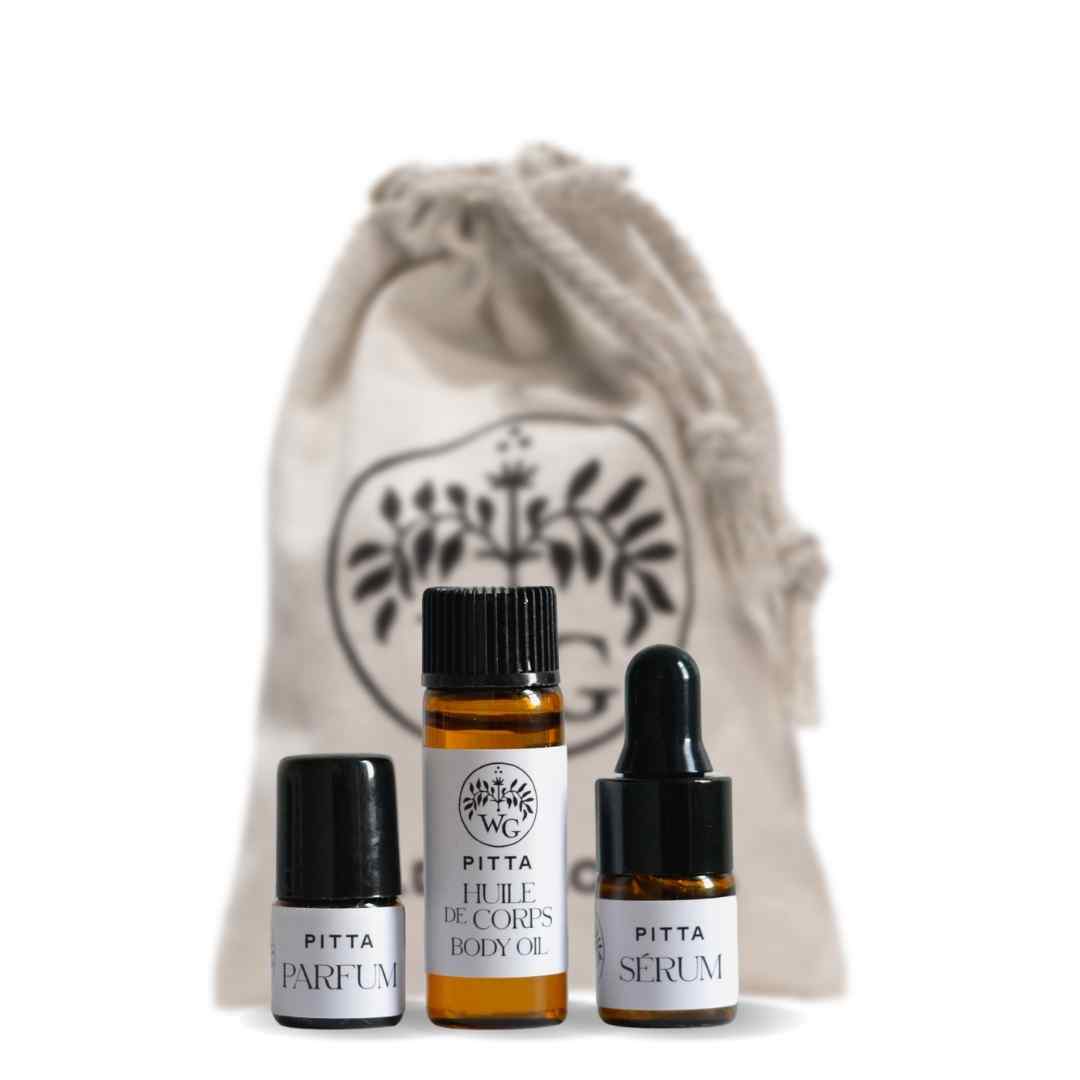WILD GRACE mini Pitta beauty products. Handcrafted in Montreal.