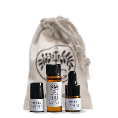 WILD GRACE mini Pitta beauty products. Handcrafted in Montreal.