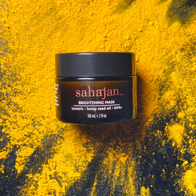 MASQUE ÉCLAT AU CURCUMA SAHĀJAN
