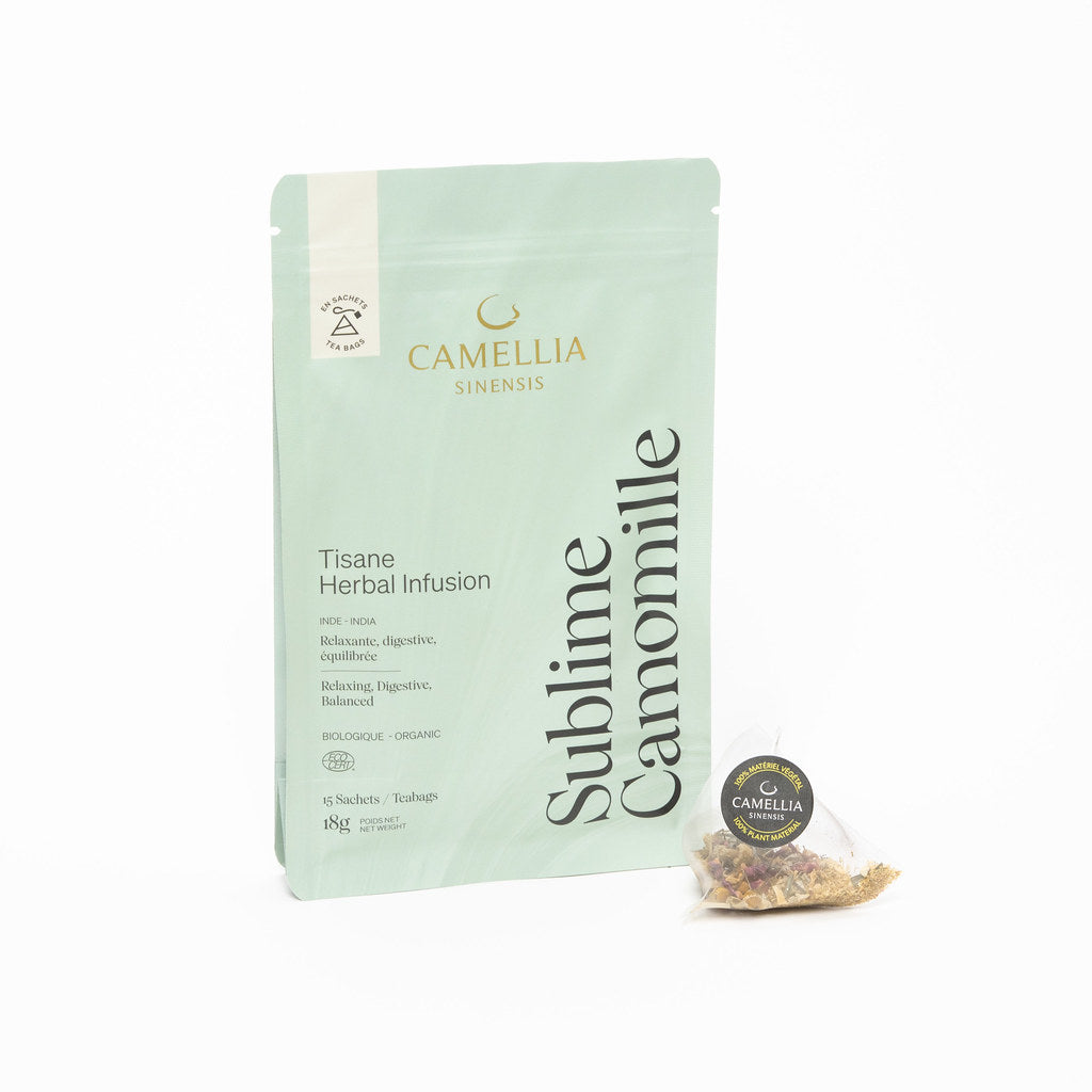 TISANE CAMOMILLE & ROSE BIOLOGIQUE